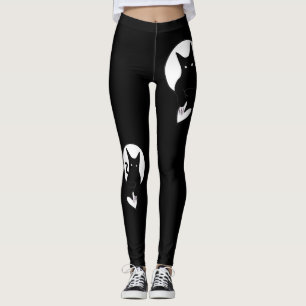 Ode to Love Cat Leggings by Adiela Akoo