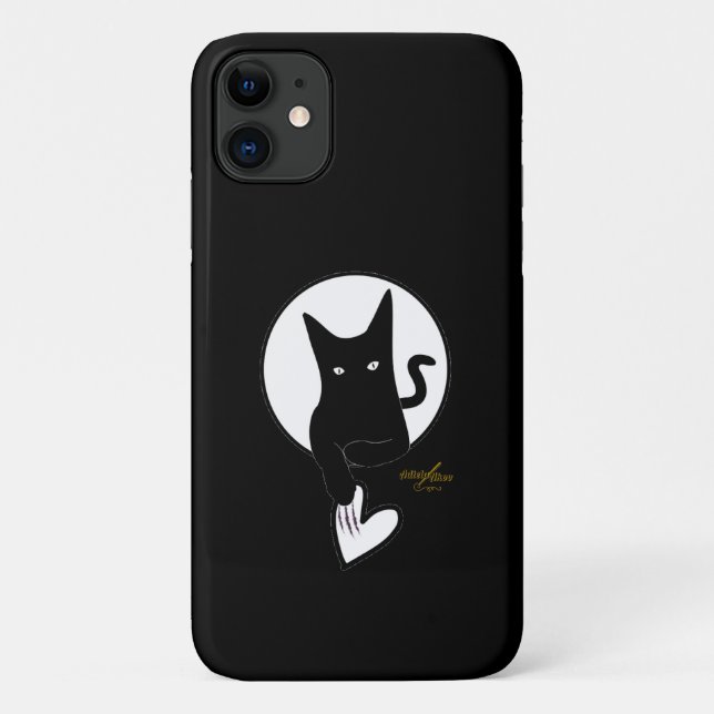 Ode to Love Cat Phone Cases - Adiela Akoo (Back)