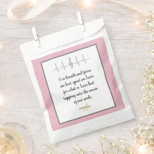 Ode to Love Favour Bags by Poet Adiela Akoo