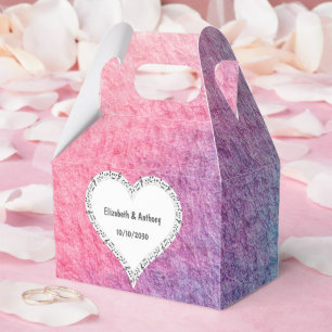 Ode to Love Favour Boxes by Poet Adiela Akoo