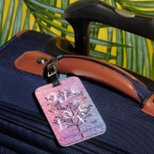 Ode to Love Luggage Tags by Adiela Akoo
