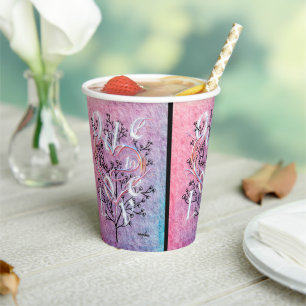 Ode to Love Paper Cup Designed by Adiela Akoo