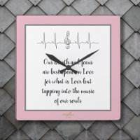 Ode to Love Wall Clock by Poet Adiela Akoo