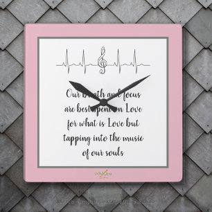 Ode to Love Wall Clock by Poet Adiela Akoo
