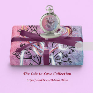 Ode to Love Wrapping Paper by Poet Adiela Akoo