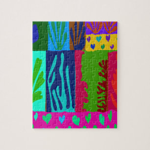 Ode to Matisse Collage Jigsaw Puzzle