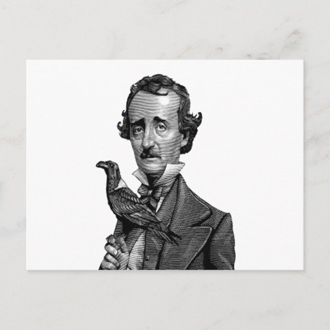 ODE TO POE POSTCARD (Front)