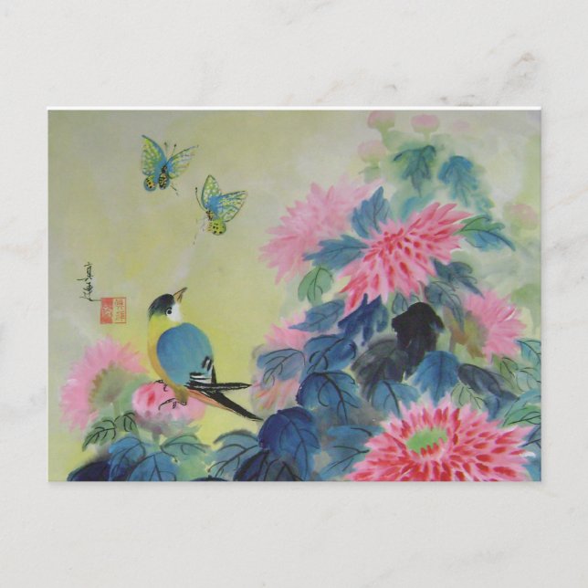 Ode to Spring Postcard (Front)