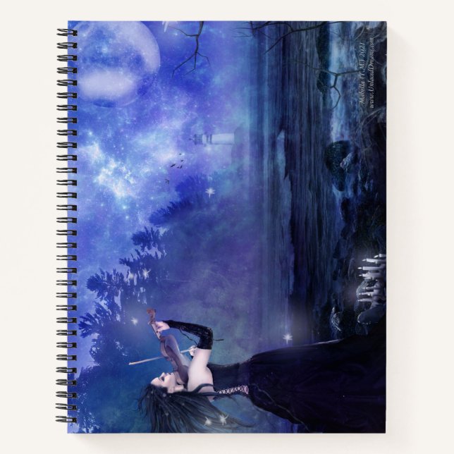Ode to the Moon Notebook (Front)