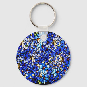Ode to Tiffany Clematis Key Ring