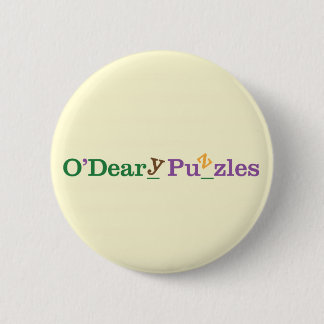 O'Deary Puzzles 6 Cm Round Badge