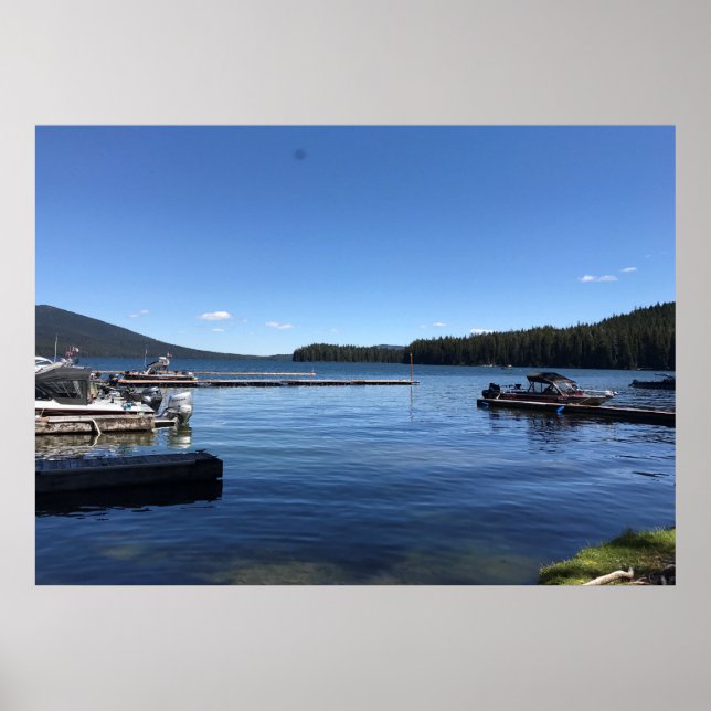 Odell Lake, OR Poster (Front)