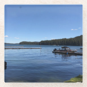 Odell Lake, Oregon Glass Coaster