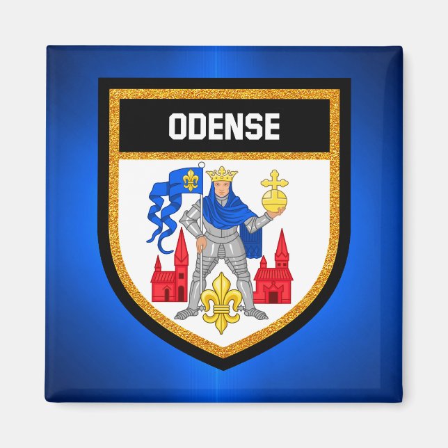 Odense Flag Magnet (Front)