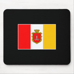 Odesa Odessa City Flag Ukraine Black Sea Mouse Pad