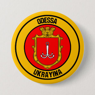 Odessa Round Emblem 7.5 Cm Round Badge