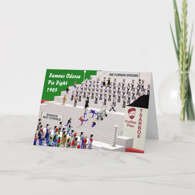 Odessa Steps Card (Front)