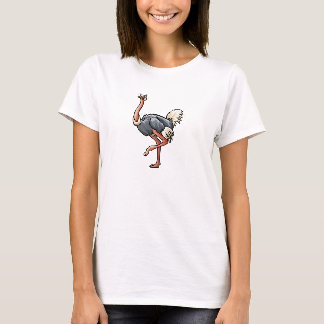 Odetta Ostrich T-Shirt (Front)