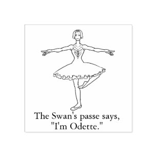 Odette's passe rubber stamp