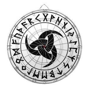 Odhroerir Rune Shield Dartboard