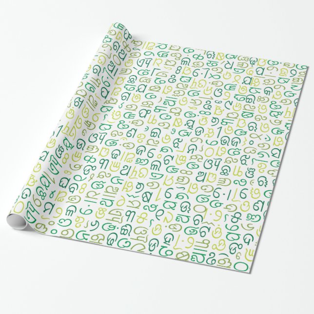 Odia Wrapping Paper (Unrolled)