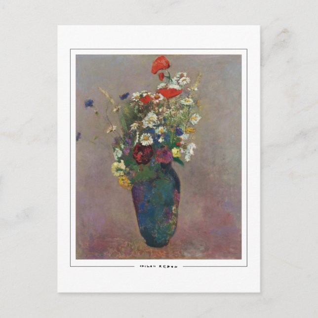Odilon Redon #21 - Fine Art Postcard (Front)