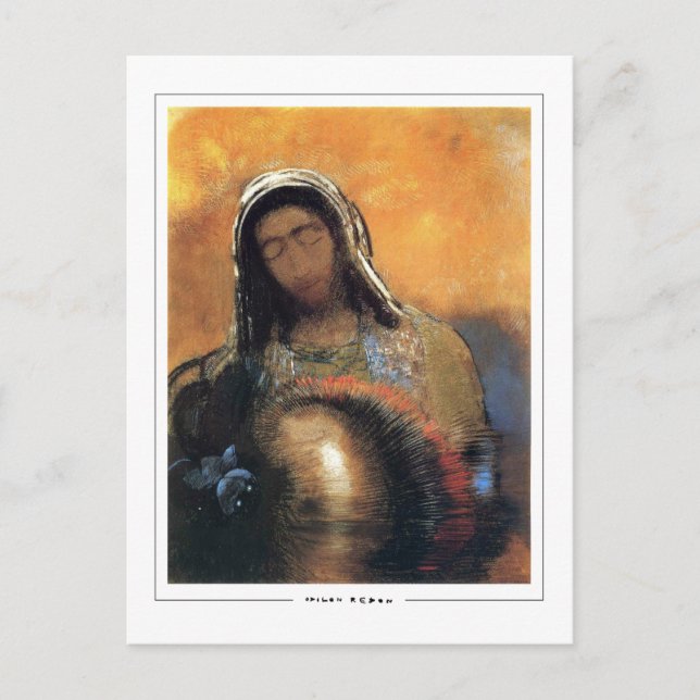Odilon Redon #315 - Fine Art Postcard (Front)