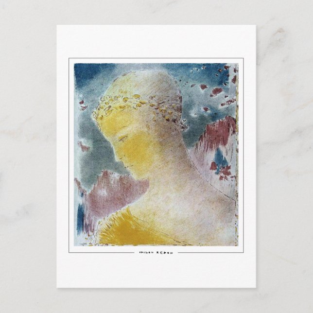 Odilon Redon #793 - Fine Art Postcard (Front)