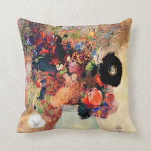 Odilon Redon - Black Poppy Cushion