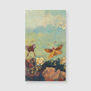 Odilon Redon Butterflies Vintage Symbolism Art