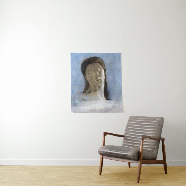Odilon Redon, closed eyes 1890  Tapestry (In Situ)