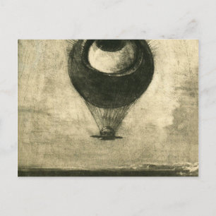 Odilon Redon Edgar Allan Poe Postcard