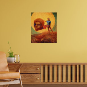 Odilon Redon - Figure, famous painting, Poster