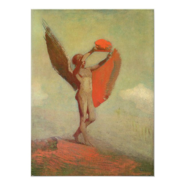 Odilon Redon Icarus Poster (Front)