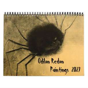 Odilon Redon Symbolism Paintings 2027 Calendar