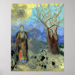 Odilon Redon The Buddha Poster