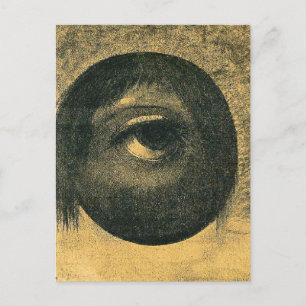 Odilon Redon - Vision, 1883, Postcard