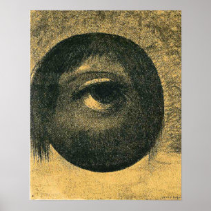 Odilon Redon - Vision, 1883, Poster