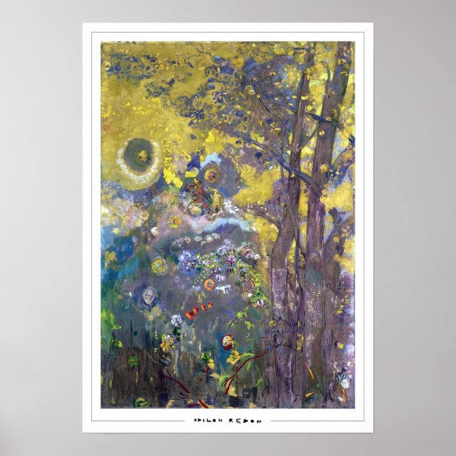 Odilon Redon Zedign Art Poster #13 (Front)