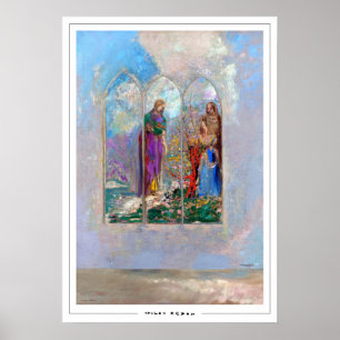 Odilon Redon Zedign Art Poster #23