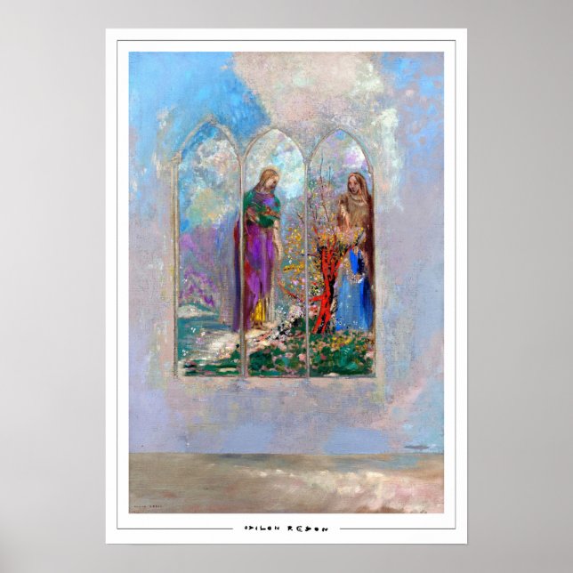 Odilon Redon Zedign Art Poster #23 (Front)