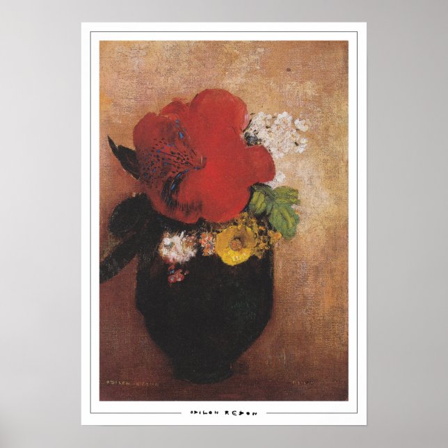Odilon Redon Zedign Art Poster #292 (Front)