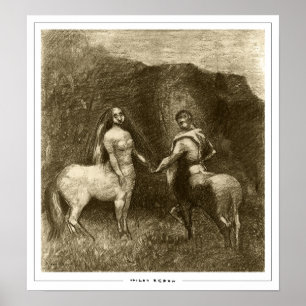 Odilon Redon Zedign Art Poster #573