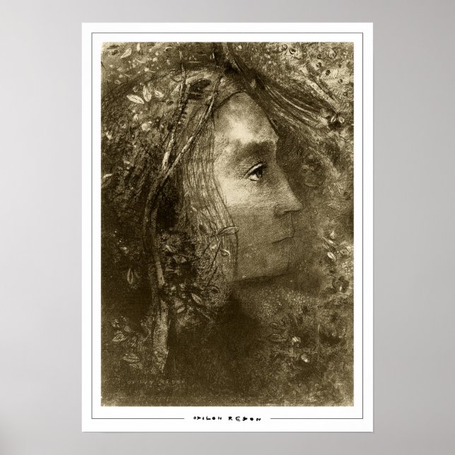 Odilon Redon Zedign Art Poster #703 (Front)