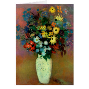Odilon Redon's Vase with Flowers (1914)