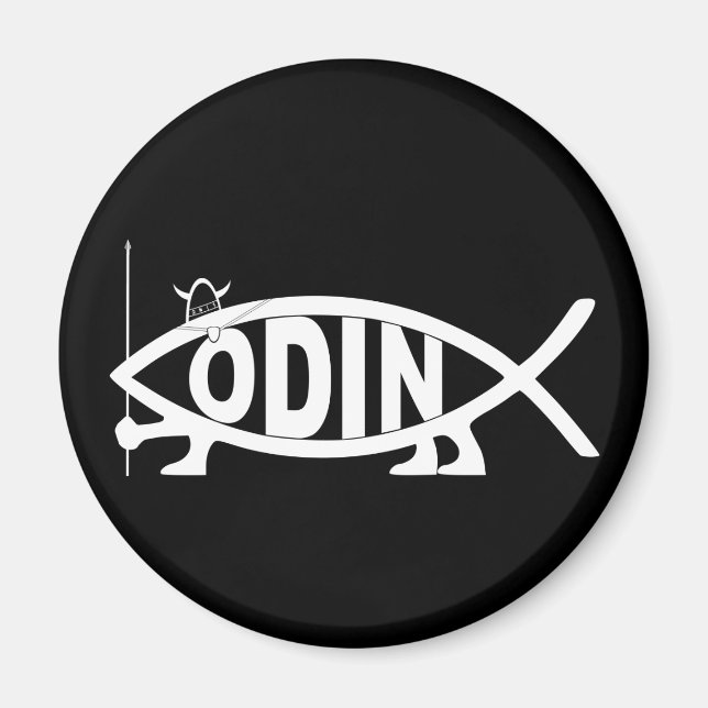 Odin Fish Magnet (Front)