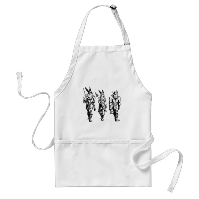 Odin, Freyja & Thor Standard Apron (Front)