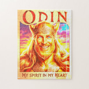 ODIN, MY SPIRIT IN MY HEART. JIGSAW PUZZLE