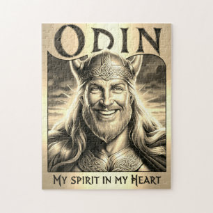 ODIN, MY SPIRIT IN MY HEART. JIGSAW PUZZLE