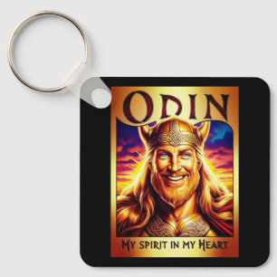 ODIN, MY SPIRIT IN MY HEART. KEY RING